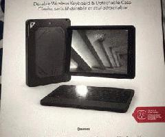 ZAGG Rugged Book-Funda duradera y Teclado Bluetooth para iPad