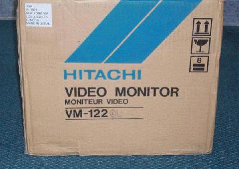 Hitachi VM-1220 Hi Res BW Monitor