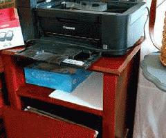 impresora canon y archivador de 1 cajón