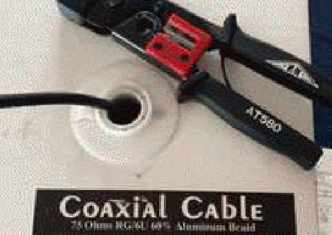 Herramienta de Cable Coaxial