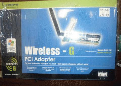 Adaptador PCI Linkys Wireless-G
