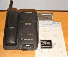 Panasonic 900 MHz Teléfono inalámbrico Modelo NO. KX-TC900-B Teléfono Funciona!