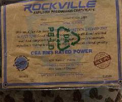 Rockville dB16 amplificador de bloque mono clase D