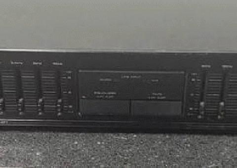 KENWOOD GE - 49 Dark Vintage Ecualizador Gráfico Estéreo