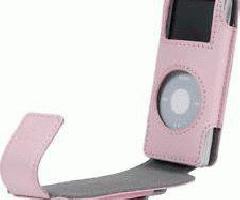 Funda rosa para iPod de primera generación
