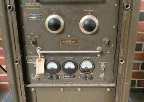 Transmisor de radio de tubo Motorola AM-494 / GR Green Box
