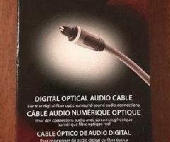  NUEVO CABLE DE AUDIO ÓPTICO DIGITAL ROCKETFISH NUNCA ABIERTO-HAGA UNA OFERTA