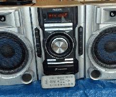 sony estante estéreo 3 cambiador de CD modelo sony hcd-ec55