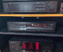 Yamahas M-80 Amplificador, CD Y Afinador