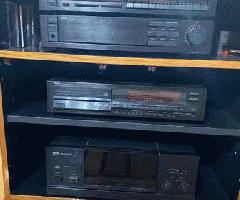 Yamahas M-80 Amplificador, CD Y Afinador
