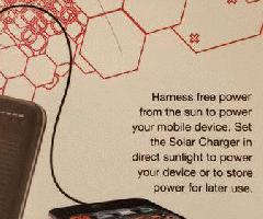 Cargador de energía solar iLive para Dispositivos móviles WP662B * * NUEVO **