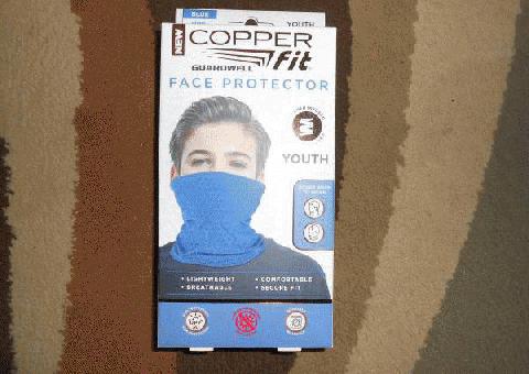 copper fit face protector juventud