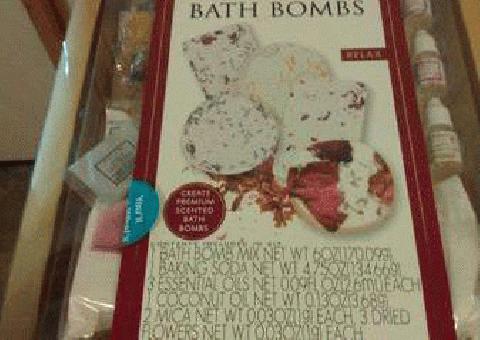 Bombas de baño Kits de Aromaterapia**