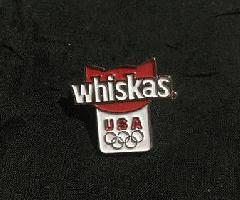 Whiskas Comida para Gatos 1992 USA Pin Conmemorativo Olímpico