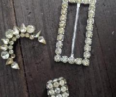 Joyas de diamantes de imitación vintage