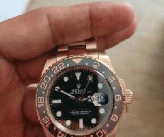 Rolex GMT Master II Oro Rosa Reloj Automático Suizo