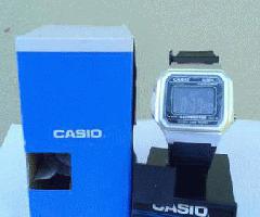 Reloj digital CASIO-Vintage-W217 W217HM - 7BVCF-NUEVO-Caja