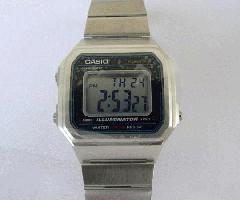 Reloj digital CASIO-Vintage-B650 B650WD-1ACF-NUEVO-Caja