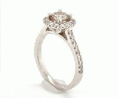dYOEY1. 62 ctw. Anillo de Diamantes de Talla Redonda Brillante en Oro Blanco de 14 K | Unforgettable