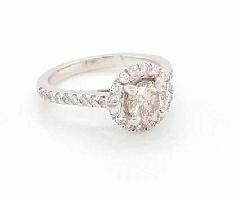 dYOEY1. 62 ctw. Anillo de Diamantes de Talla Redonda Brillante en Oro Blanco de 14 K | Unforgettable