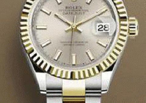 Rolex LADY-DATEJUST Oyster, 28 mm, acero Oystersteel y oro amarillo