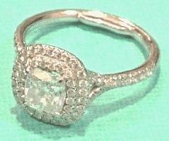 Anillo de Compromiso de Diamantes Tiffany Co