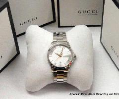 Gucci G-Timeless Silver Dial Acero Inoxidable Cuarzo Reloj para Hombre Modelo