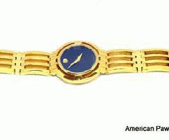 Movado 88 A1 1800 Esperanza Chapado en oro 27mm Reloj de Cuarzo Suizo para Mujer