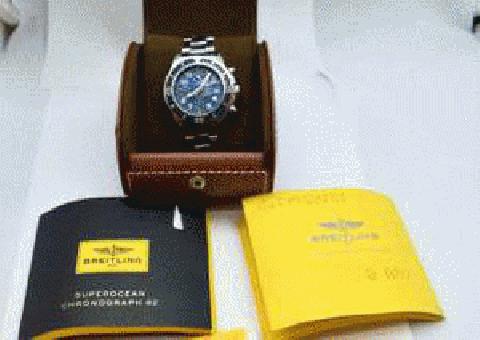 Breitling SuperOcean Cronógrafo Azul A13311 42mm Reloj automático