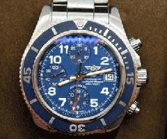 Breitling SuperOcean Cronógrafo Azul A13311 42mm Reloj automático