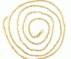Cadena para Mujer 14kt Oro Amarillo