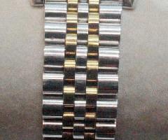 Michael Kors Lexington Mens 45mm Reloj Cronógrafo Dos Tonos Caso MK8