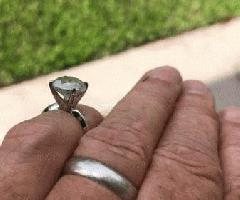 anillo de diamantes de 4,0 quilates