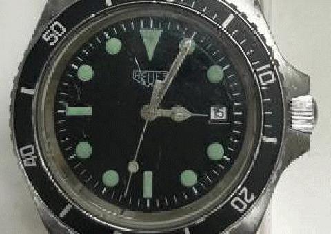 Reloj de Pulsera Automático Heuer Vintage Modelo 844 Etanche 1ST Gen Early