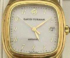 David Yurman 18K Oro Unisex Pura Sangre Reloj Automático # T301-L88