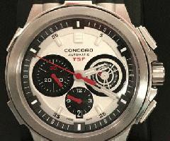 Rare Mens Concord C2 TSF Turkish Watch Federation 5 de 44 Automático