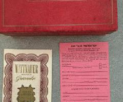 Vintage Wittnauer Señoras Reloj En Caja Original 10K GP Bisel