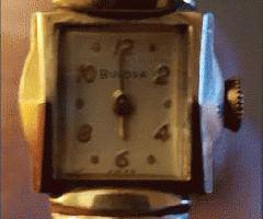 Womans 1958 American Girl Bulova Reloj Pulsera