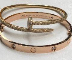 pulsera Cartier Love de 18 quilates con diamantes
