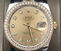 Rolex President 36mm 5.bisel de diamantes ct