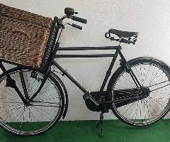 Auténtica Bicicleta de Entrega Holandesa Hecha con Hierro Antiguo 