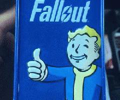 Fallout Vault Boy Mens Watch-Nuevo en caso