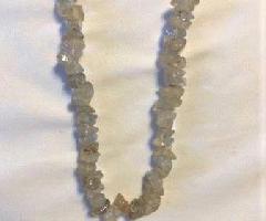  Collar de Cuarzo de Cristal de Roca Vintage