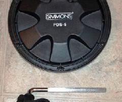 Simmons PDS - 5 Electrónica Digital Snare Tambor / Tom Pad Montaje Hardwa