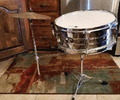 Rogers snare tambor y soporte