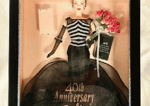 Mattel Edición Coleccionista 40 aniversario Muñeca Barbie