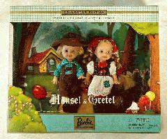 Mattel Barbie Kelly Tommy Favoritos del libro de cuentos Hansel Gretel 28535