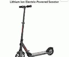 Razor Power A5 Black Label-Scooter eléctrico de Ion de litio de 22v