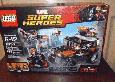 PLUMÍN LEGO 76050 MARVEL SUPER HEROS CAPITÁN AMÉRICA GUERRA CIVIL CROSSBONES