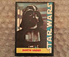 Star Wars Vintage Wonder Bread Darth Vader Tarjeta 1977